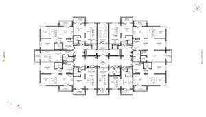 2-к квартира, строящийся дом, 37м2, 2/17 этаж