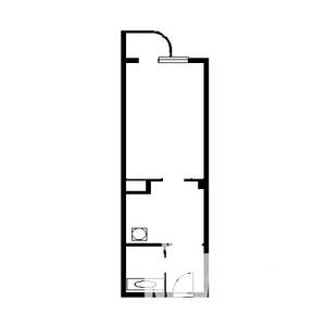 1-к квартира, вторичка, 28м2, 2/8 этаж