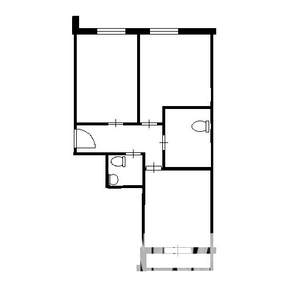 2-к квартира, вторичка, 90м2, 9/21 этаж