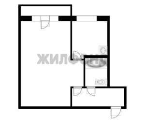 1-к квартира, вторичка, 32м2, 3/4 этаж