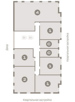 4-к квартира, вторичка, 148м2, 10/15 этаж