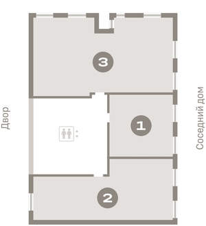 1-к квартира, вторичка, 118м2, 9/24 этаж