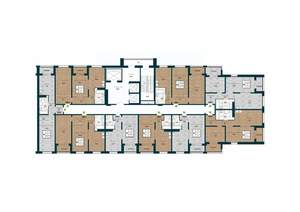 2-к квартира, вторичка, 63м2, 18/25 этаж