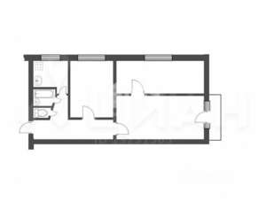 3-к квартира, вторичка, 58м2, 5/5 этаж