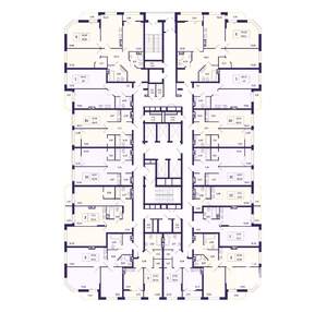 2-к квартира, вторичка, 46м2, 20/26 этаж