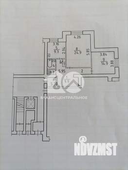 2-к квартира, вторичка, 71м2, 1/9 этаж