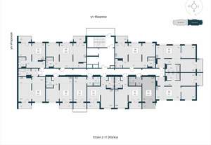 Студия квартира, вторичка, 29м2, 11/17 этаж