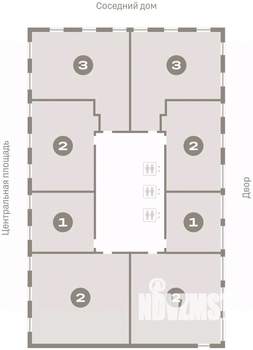 3-к квартира, вторичка, 82м2, 4/23 этаж