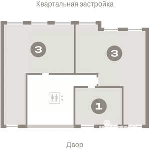 3-к квартира, вторичка, 91м2, 8/9 этаж