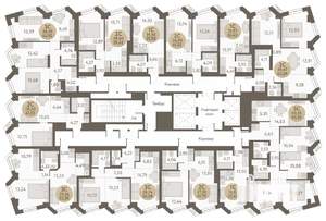 5-к квартира, вторичка, 86м2, 24/31 этаж
