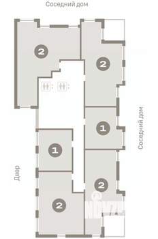 2-к квартира, вторичка, 86м2, 12/12 этаж