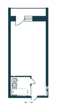 1-к квартира, вторичка, 5557м2, 5/5 этаж