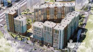2-к квартира, строящийся дом, 64м2, 3/17 этаж