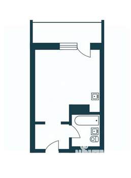 Студия квартира, вторичка, 32м2, 2/24 этаж