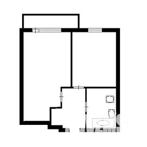 1-к квартира, вторичка, 33м2, 3/14 этаж