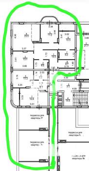 5-к квартира, вторичка, 180м2, 7/7 этаж