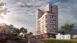 1-к квартира, строящийся дом, 40м2, 18/24 этаж