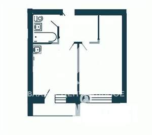 1-к квартира, вторичка, 35м2, 4/16 этаж