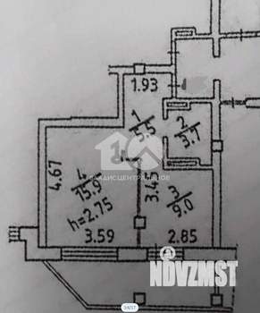 1-к квартира, вторичка, 35м2, 18/27 этаж