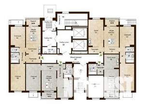 3-к квартира, вторичка, 82м2, 1/17 этаж