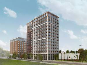 3-к квартира, строящийся дом, 48м2, 2/21 этаж