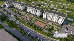 3-к квартира, строящийся дом, 63м2, 2/8 этаж