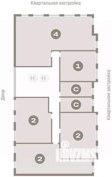 4-к квартира, вторичка, 148м2, 7/15 этаж