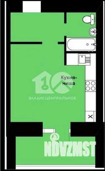 Студия квартира, вторичка, 25м2, 5/15 этаж
