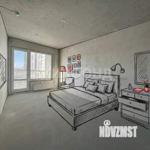 1-к квартира, сданный дом, 35м2, 6/17 этаж