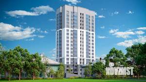 1-к квартира, строящийся дом, 40м2, 7/18 этаж