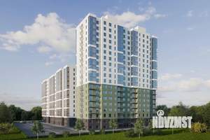 1-к квартира, строящийся дом, 36м2, 1/19 этаж