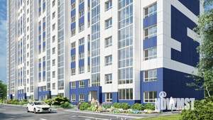 2-к квартира, строящийся дом, 59м2, 8/17 этаж