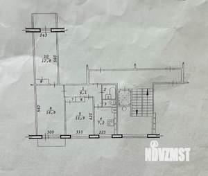 3-к квартира, вторичка, 60м2, 2/9 этаж