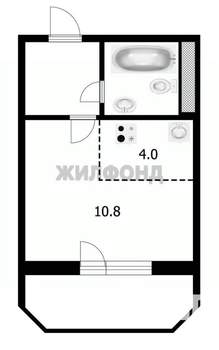 1-к квартира, вторичка, 20м2, 7/17 этаж