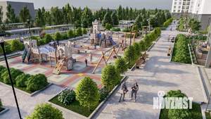2-к квартира, строящийся дом, 59м2, 5/8 этаж