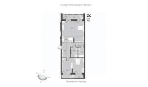 2-к квартира, вторичка, 98м2, 10/17 этаж