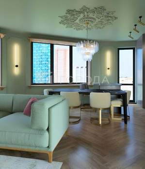 4-к квартира, вторичка, 102м2, 7/26 этаж