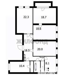 5-к квартира, вторичка, 120м2, 3/7 этаж