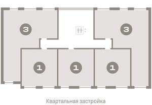 3-к квартира, вторичка, 85м2, 4/15 этаж