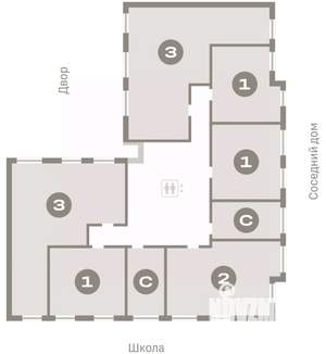 3-к квартира, вторичка, 90м2, 5/9 этаж