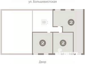 2-к квартира, вторичка, 112м2, 8/8 этаж