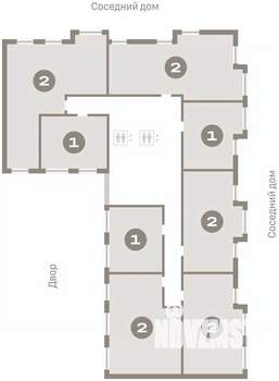 1-к квартира, вторичка, 34м2, 5/12 этаж