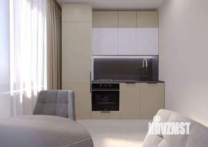 1-к квартира, вторичка, 40м2, 6/25 этаж