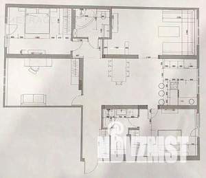 3-к квартира, вторичка, 132м2, 25/25 этаж