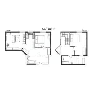 3-к квартира, вторичка, 123м2, 5/5 этаж