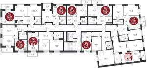 2-к квартира, вторичка, 70м2, 3/10 этаж