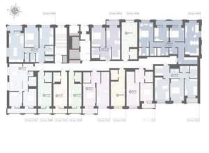 2-к квартира, вторичка, 44м2, 22/25 этаж