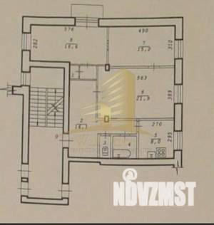 3-к квартира, вторичка, 83м2, 3/5 этаж