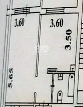 1-к квартира, вторичка, 39м2, 8/17 этаж