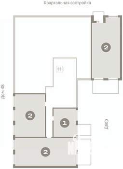 2-к квартира, вторичка, 113м2, 1/9 этаж